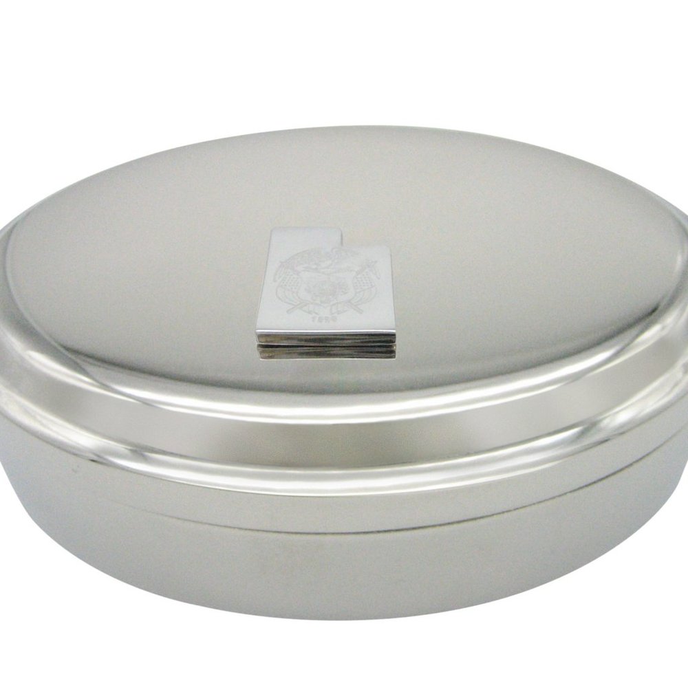 Utah State Map Shape And Flag Design Jewelry Box - image 1